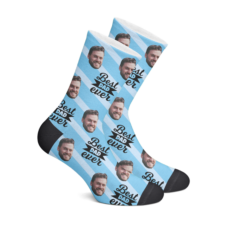 Custom Best Dad Sokken