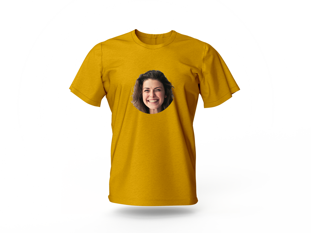 T shirt met custom print FacePrints